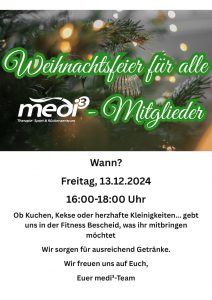 Weihnachtsfeier für alle