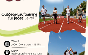 JETZT NEU! Schließe dich jetzt Dienstags um 18 Uhr unserem Laufkurs an, ganz ohne Erwartung